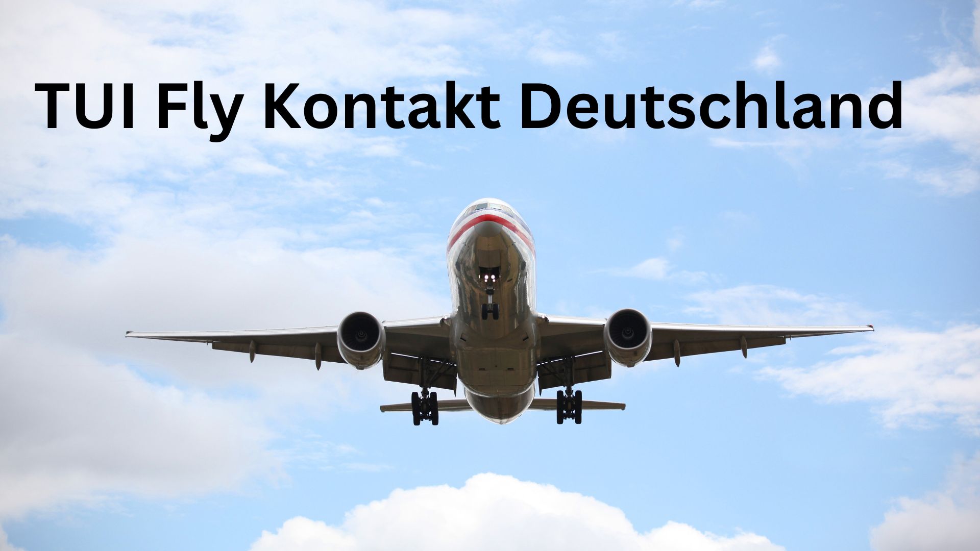 TUI Fly Kontakt Deutschland