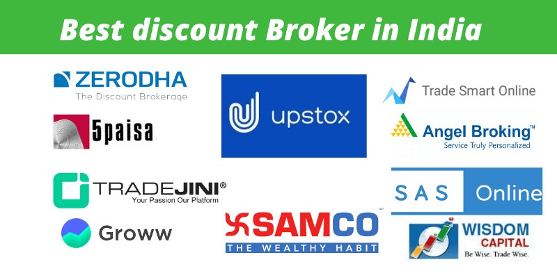 best discount broker in india