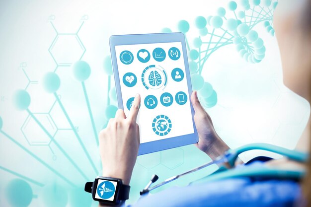 What are the main steps in Healthcare Application Development in UAE?