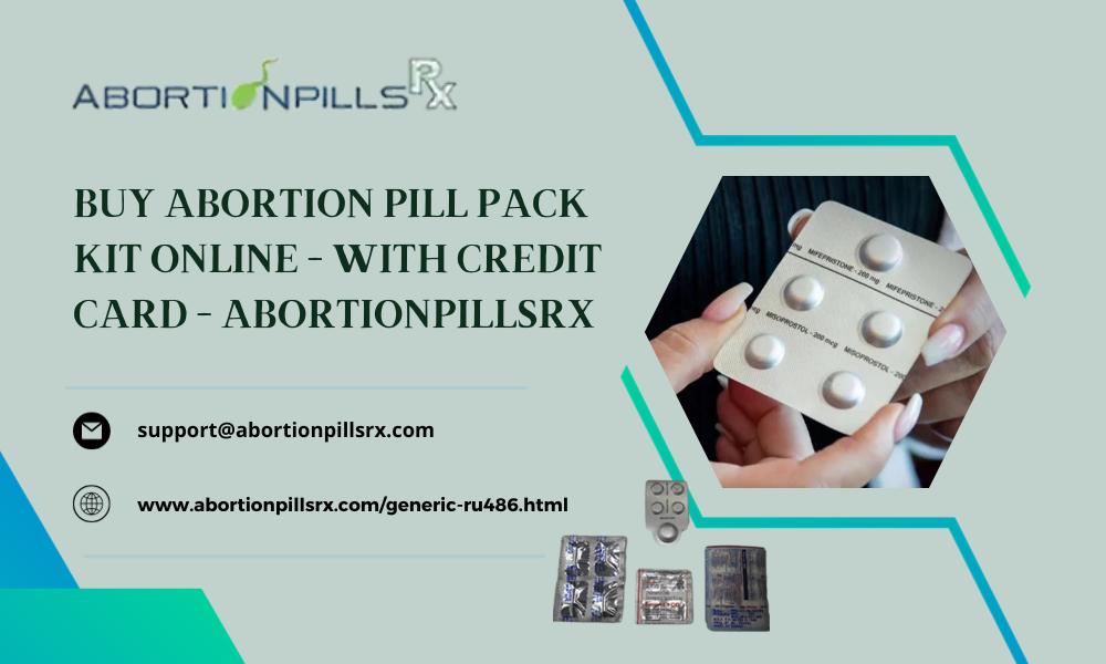 Buy abortion pill pack online with credit card