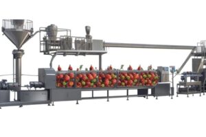 DreamShaper_v7_Organic_Fruit_Bar_Manufacturing_Plant_0