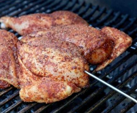 Smoked Spatchcock Chicken