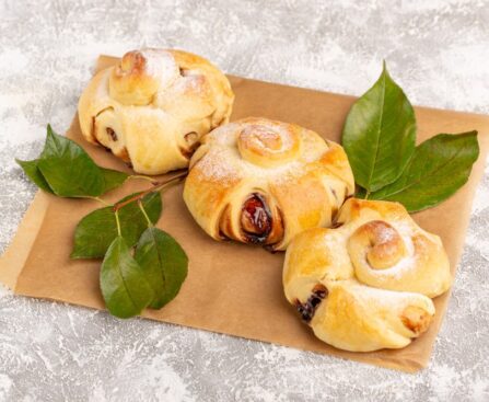 apple blossoms pastries