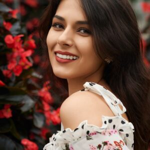 portrait-smiling-beautiful-brunette-woman-cute-dress-red-lips-flowers-background-concept-professional-photossesion-modern-greenhouse