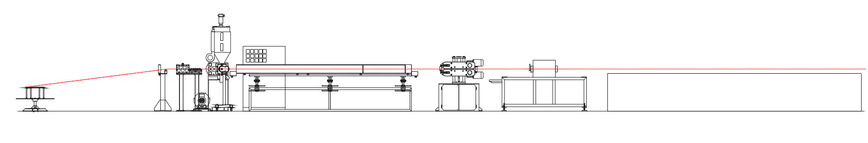 Spring Coating extrusion Line machine