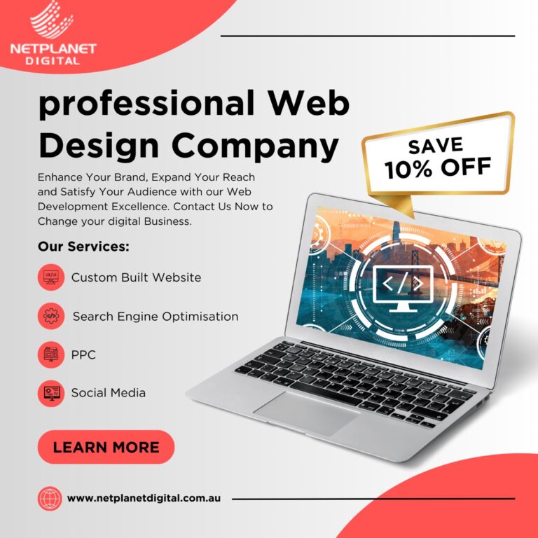 Elevate Your Business with Custom Website Design: The Key to Professional Online Presence